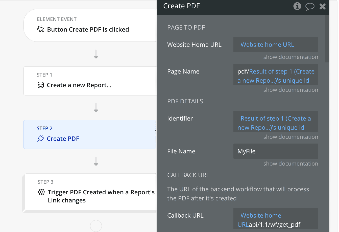 Appending dynamic unique ID to page name